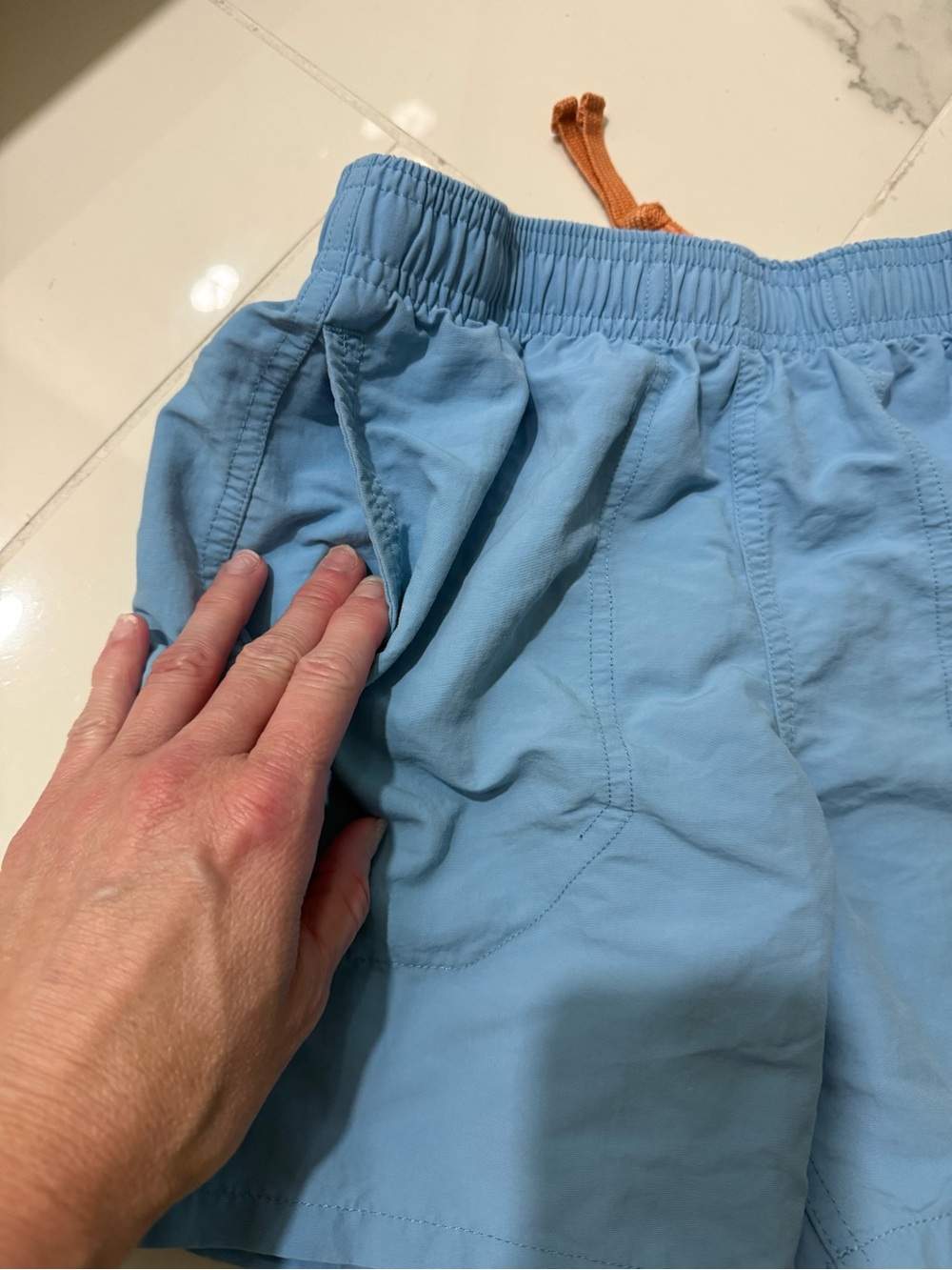 Patagonia Quick Dry Swim Shorts Size Youth M NWOT - Picture 3 of 5
